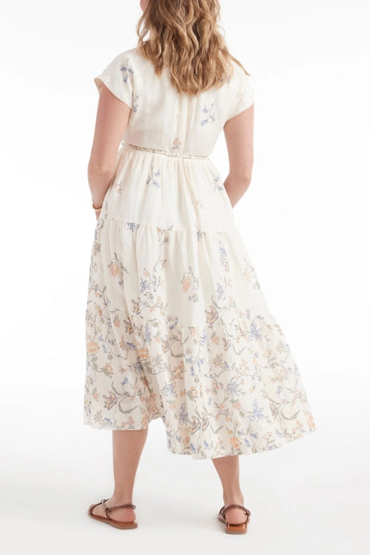 Irma Tiered Maxi Dress-Dress-Hermoza-L-Vintage Floral-Urbanheer