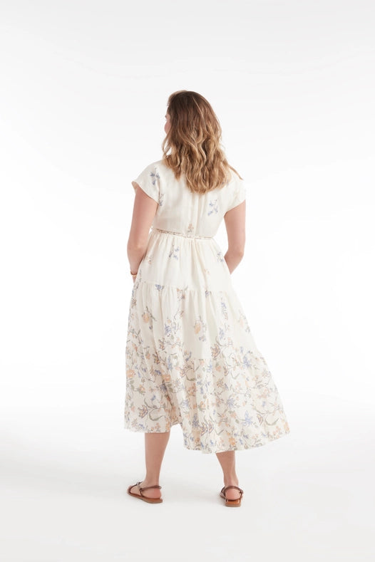 Irma Tiered Maxi Dress-Dress-Hermoza-L-Vintage Floral-Urbanheer