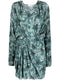 Iro Fontana printed short dress