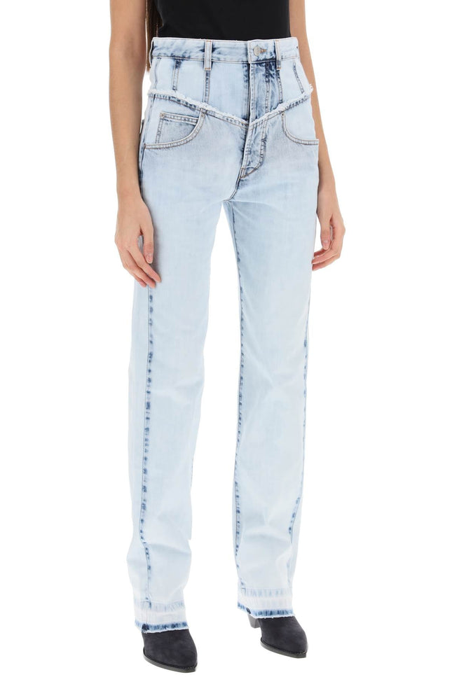 Isabel marant noemie straight leg jeans-women > clothing > jeans-Isabel Marant-Urbanheer