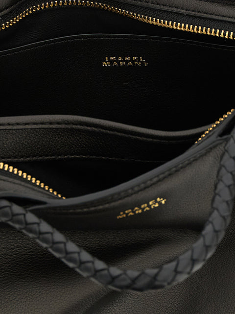 Isabel Marant Pipa Medium Black Handbag