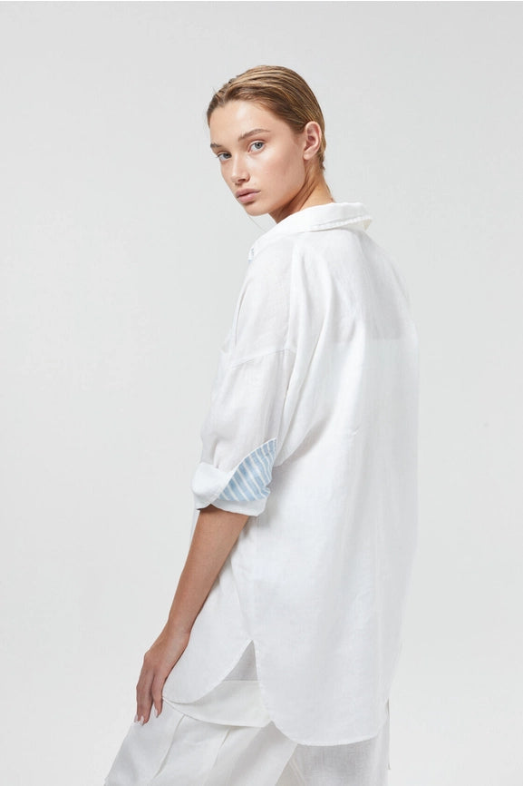 Island Linen Shirt - Off-White-Shirt-Lanhtropy-XS-Off-White-Urbanheer