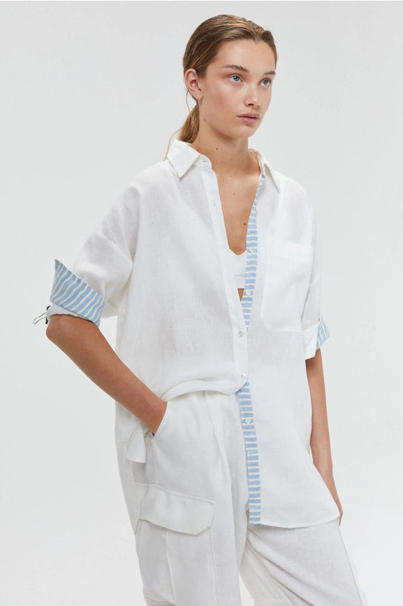 Island Linen Shirt - Off-White-Shirt-Lanhtropy-XS-Off-White-Urbanheer
