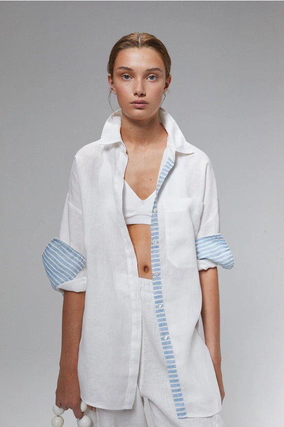 Island Linen Shirt - Off-White-Shirt-Lanhtropy-XS-Off-White-Urbanheer