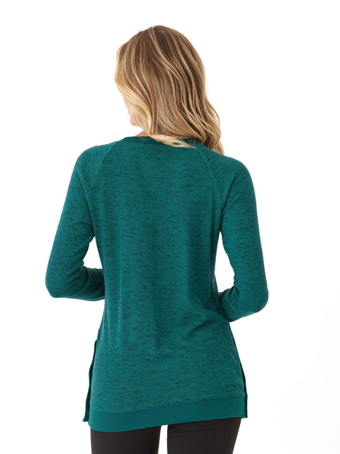 Ismene Rhythm Slub Snap Detail Long Sleeve