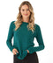 Ismene Rhythm Slub Snap Detail Long Sleeve