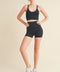 It Girl Seamless Short Set Black-Set-KIMBERLY C-S-Urbanheer