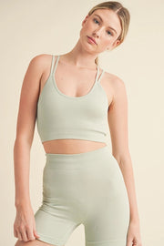 It Girl Seamless Short Set Mint-Set-KIMBERLY C-S-Urbanheer