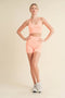 It Girl Seamless Short Set Peach-Set-KIMBERLY C-S-Urbanheer