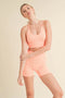 It Girl Seamless Short Set Peach-Set-KIMBERLY C-S-Urbanheer