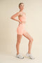 It Girl Seamless Short Set Peach-Set-KIMBERLY C-S-Urbanheer