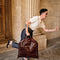 Italian Leather Garment Bag - Travels with Charley-Garment Bags-Time Resistance-Brown-Urbanheer