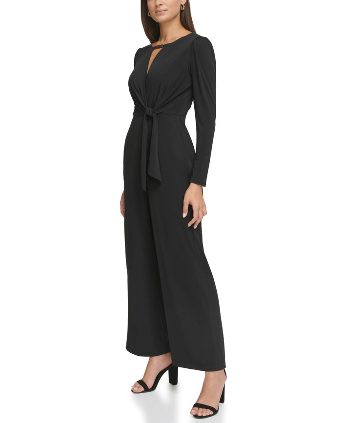 Ity Jumpsuit-Jumpsuit-Kensie & Siena-2-BLACK-Urbanheer