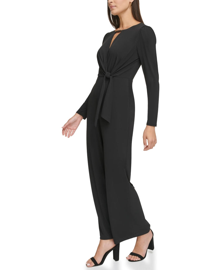 Ity Jumpsuit-Jumpsuit-Kensie & Siena-2-BLACK-Urbanheer