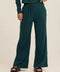 Ivanna Smocked Jersey Wide Leg Pant