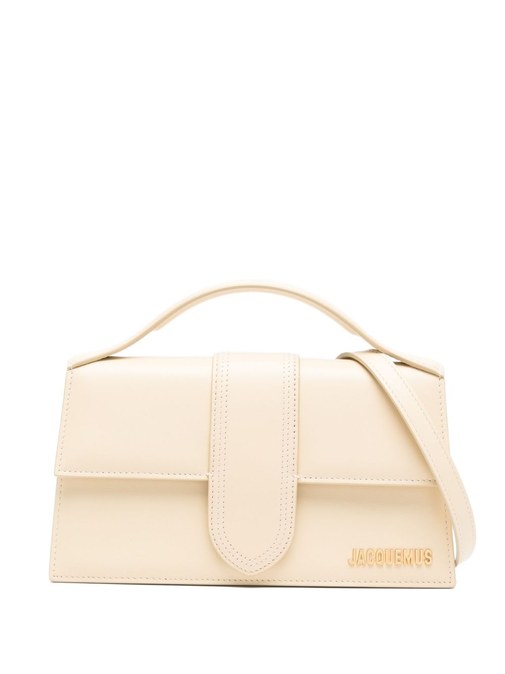 Ivory Calf Leather Everyday Handbag