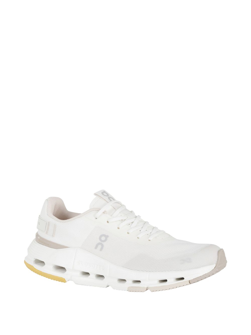 Ivory Perforated Breathable Sneakers for Everyday Comfort