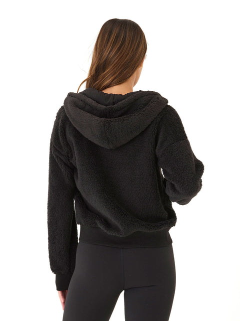 Izara Sherpa Full Zip Hoodie