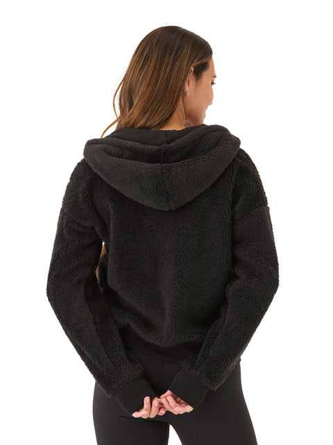 Izara Sherpa Full Zip Hoodie