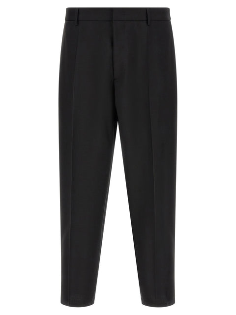 Jil Sander Wool Canvas Pants