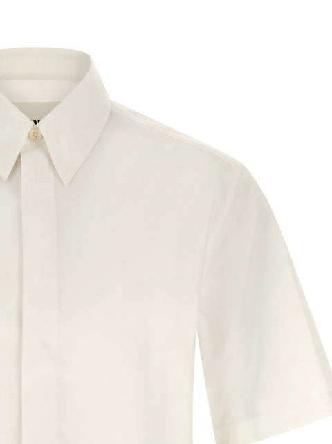 Jil Sander Logo Embroidery Shirt