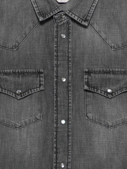 JACOB COHEN Shirts BLACK