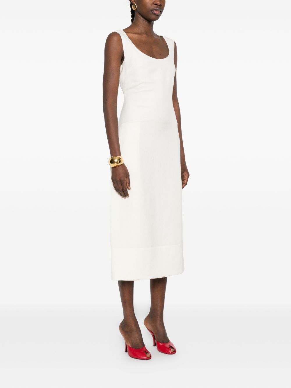 JACQUEMUS Dresses White from JACQUEMUS exclusive at Urbanheer