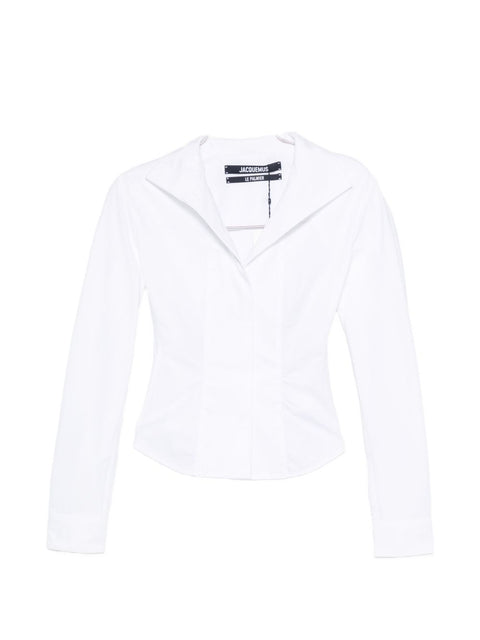 JACQUEMUS Shirts WHITE