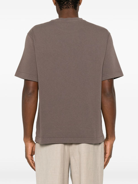 JACQUEMUS T-shirts and Polos BROWN