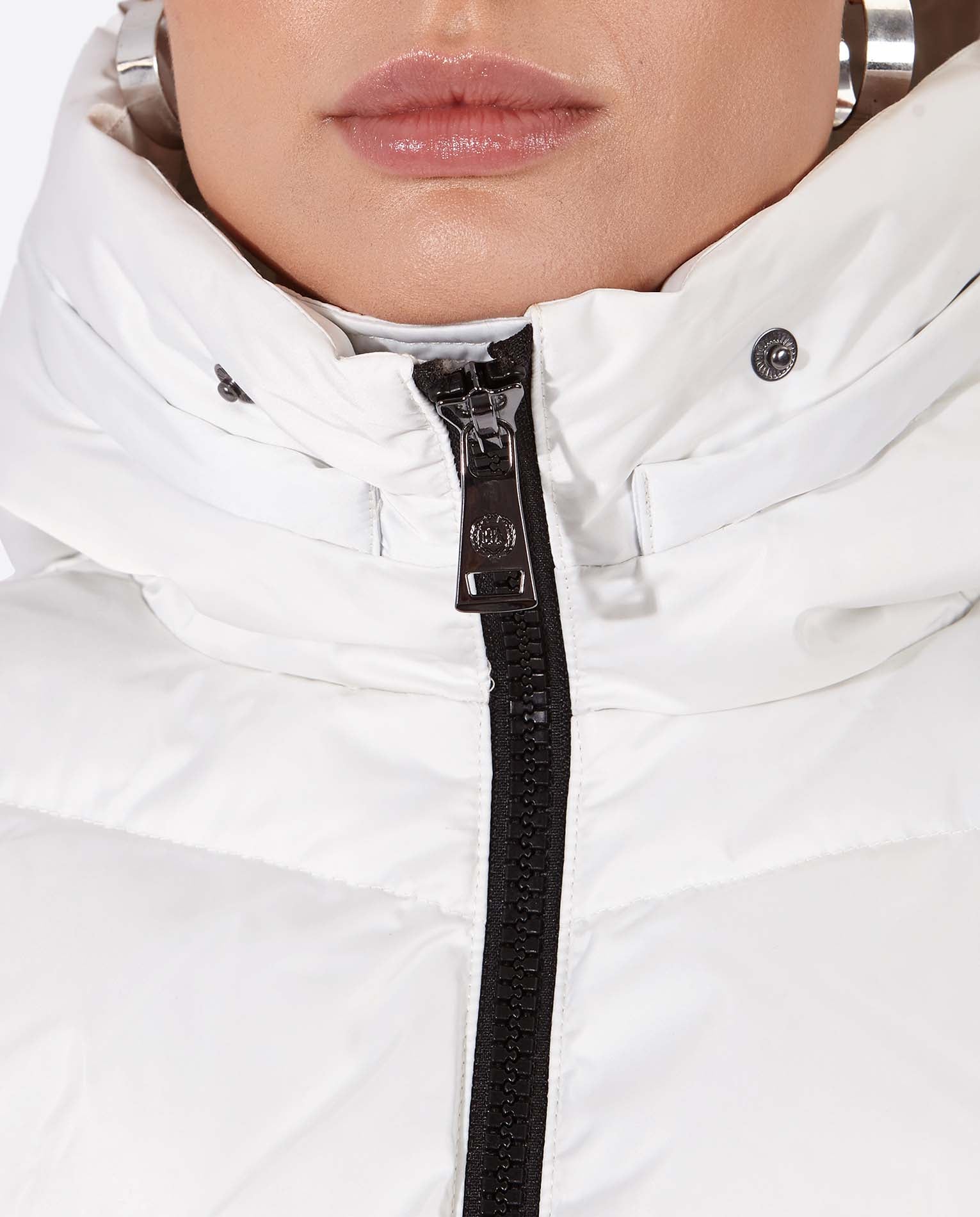 JANA Women's long vest with fixed hood-Vest-Henry Arroway-S-Nacre/m-Urbanheer