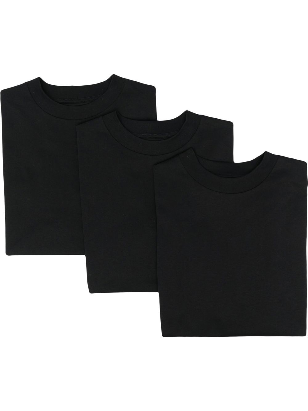 JIL SANDER PLUS T-shirts and Polos Black-Topwear-Jil Sander Plus-L-Urbanheer