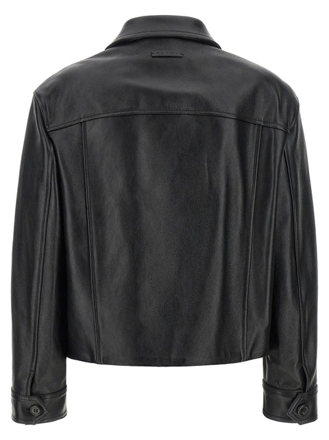 Marni Leather And Suede Jacket