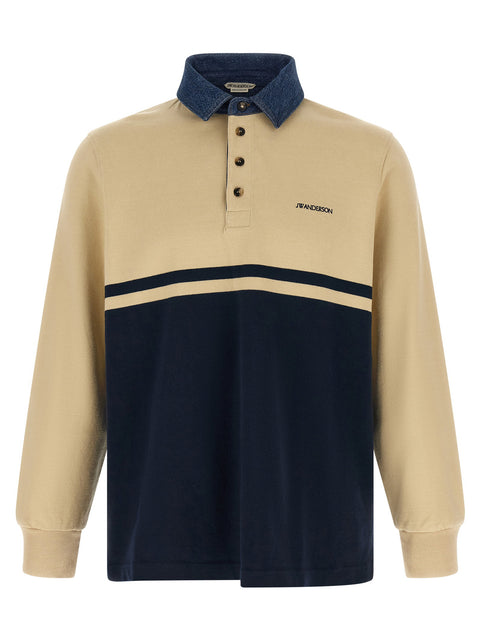 J.w.anderson Contrast Collar Polo Shirt