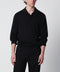 JOHN SMEDLEY Black Finchley polo in cotton