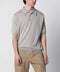 JOHN SMEDLEY Isis light beige cotton polo shirt