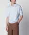 JOHN SMEDLEY Isis light blue cotton polo shirt