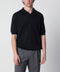 JOHN SMEDLEY Isis navy blue cotton polo shirt