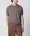 JOHN SMEDLEY Kempton moss beige cotton sweater