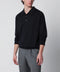 JOHN SMEDLEY Navy blue Finchley polo in cotton