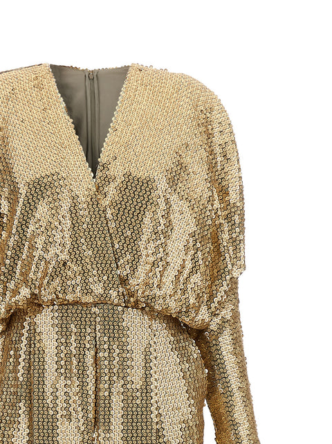 Elie Saab Sequin Jersey Jumpsuit