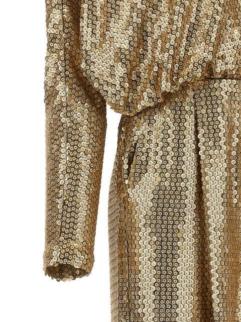 Elie Saab Sequin Jersey Jumpsuit