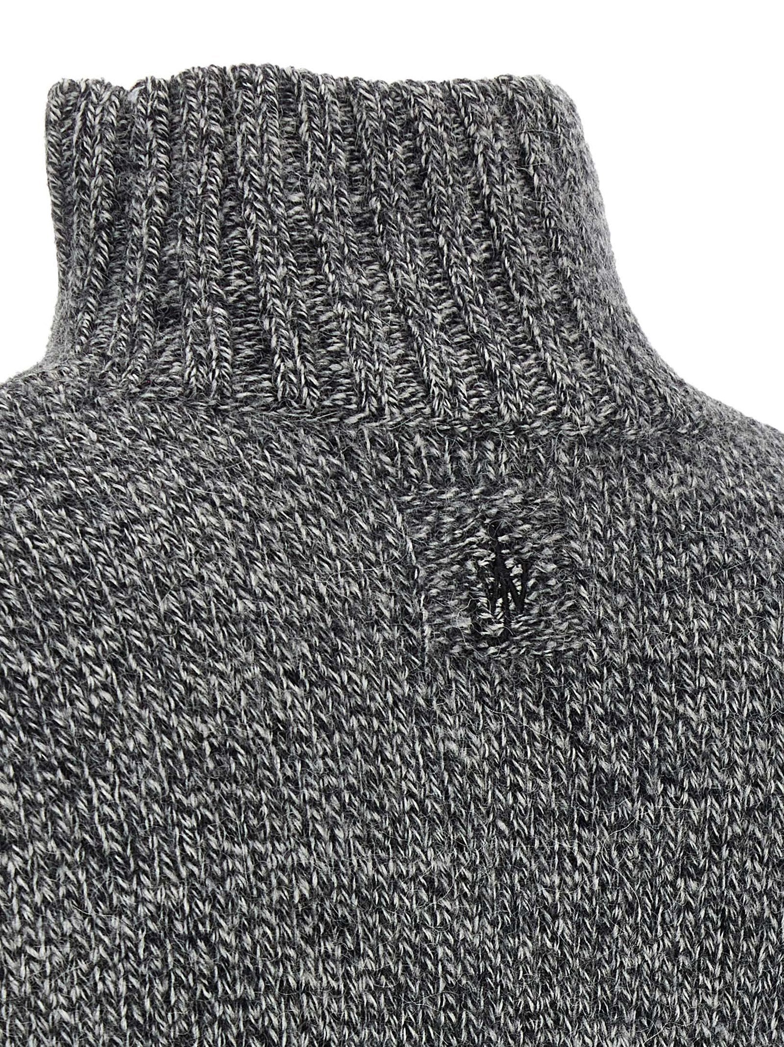 J.w.anderson Leather Patch Pocket Sweater