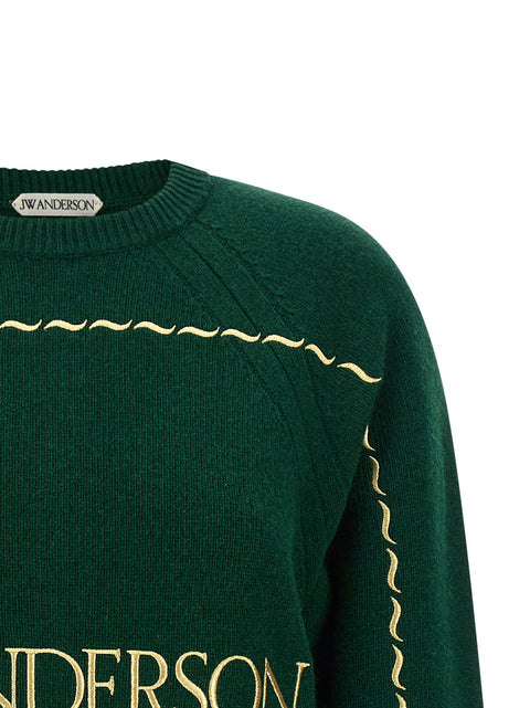 J.w.anderson Logo Embroidery Sweater