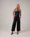 Jack Metallic Linen Vest - Black-Vest-Lanhtropy-XS-Black-Urbanheer