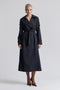Jacquard Belted Trenchcoat
