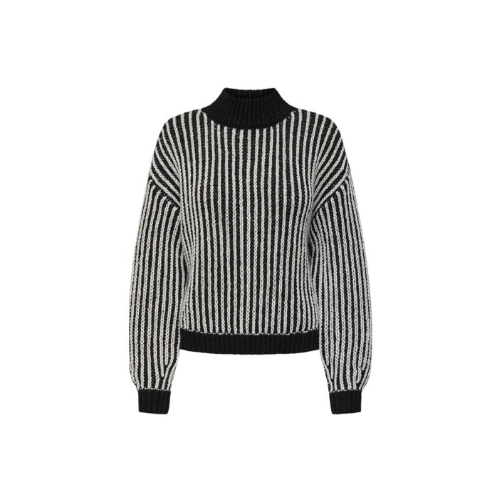 Jacqueline De Yong Women Knitwear-Clothing Knitwear-Jacqueline De Yong-black-2-XS-Urbanheer