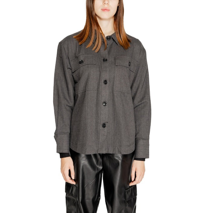 Jacqueline De Yong Women Shirt-Clothing Shirts-Jacqueline De Yong-black-XS-Urbanheer