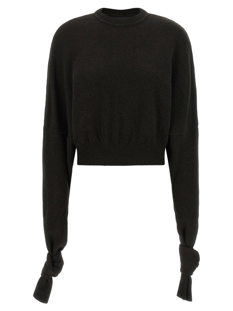 Jacquemus Fiocco Brown Sweater