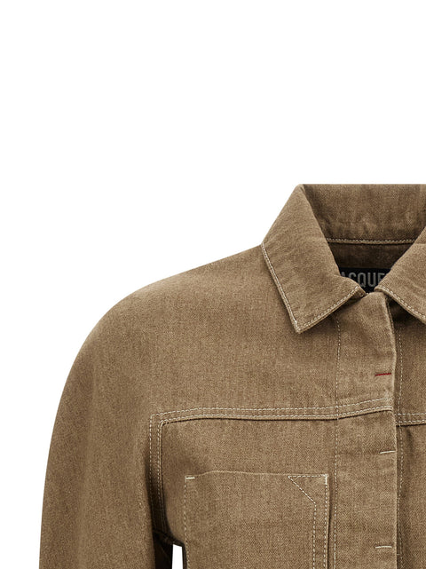 Jacquemus La Veste Ovalo Cargo Jacket