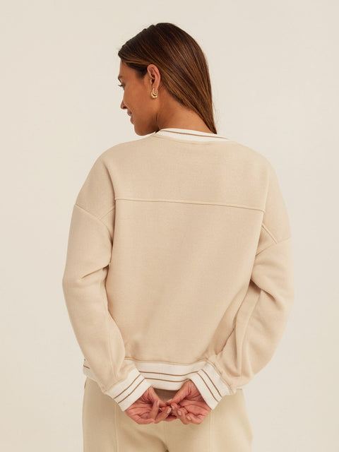 Jahmeera Triblend Fleece Collegiate Pullover